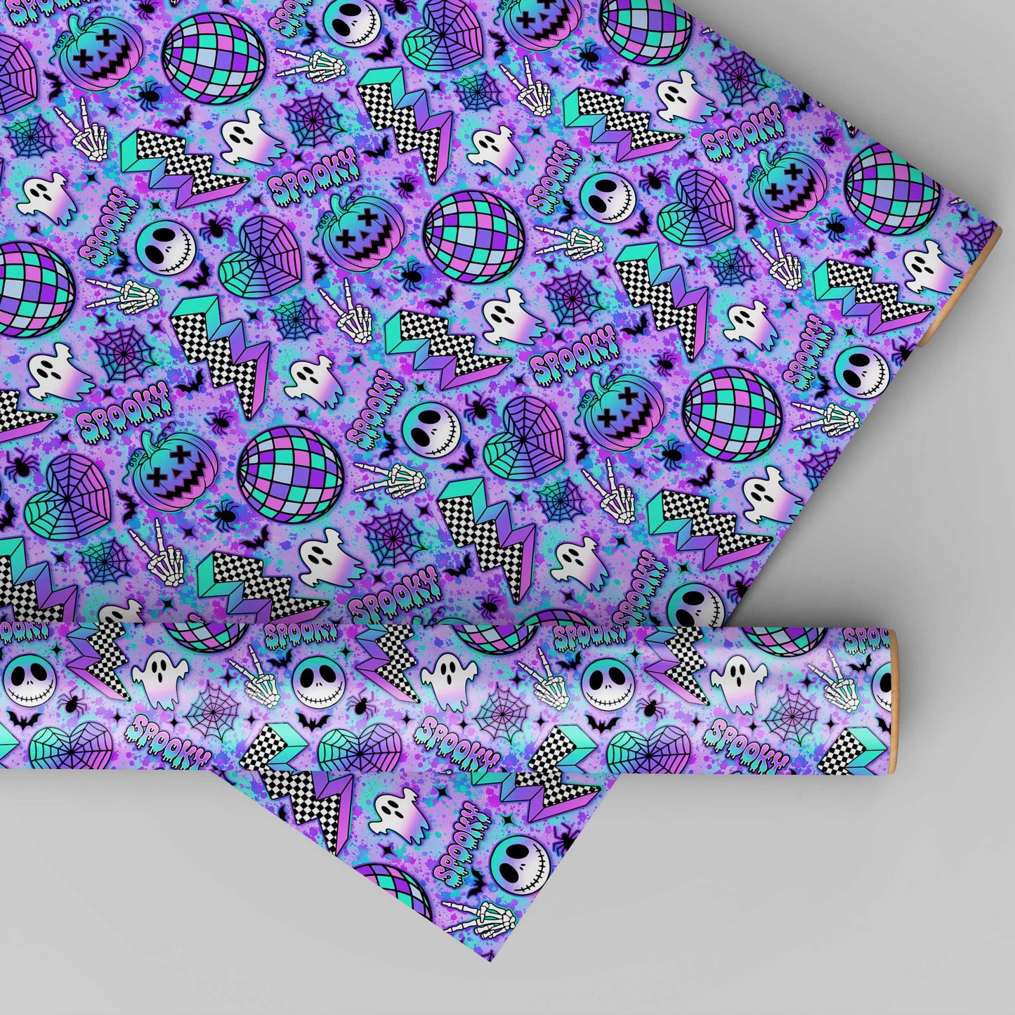 Purple Retro Halloween