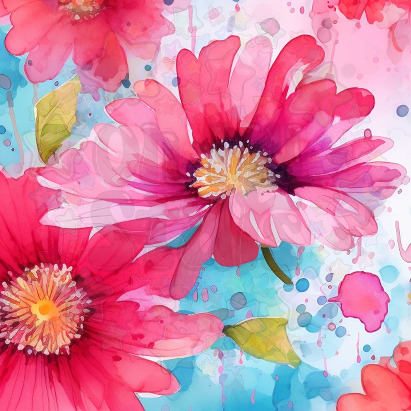 Bright Pink Flowers