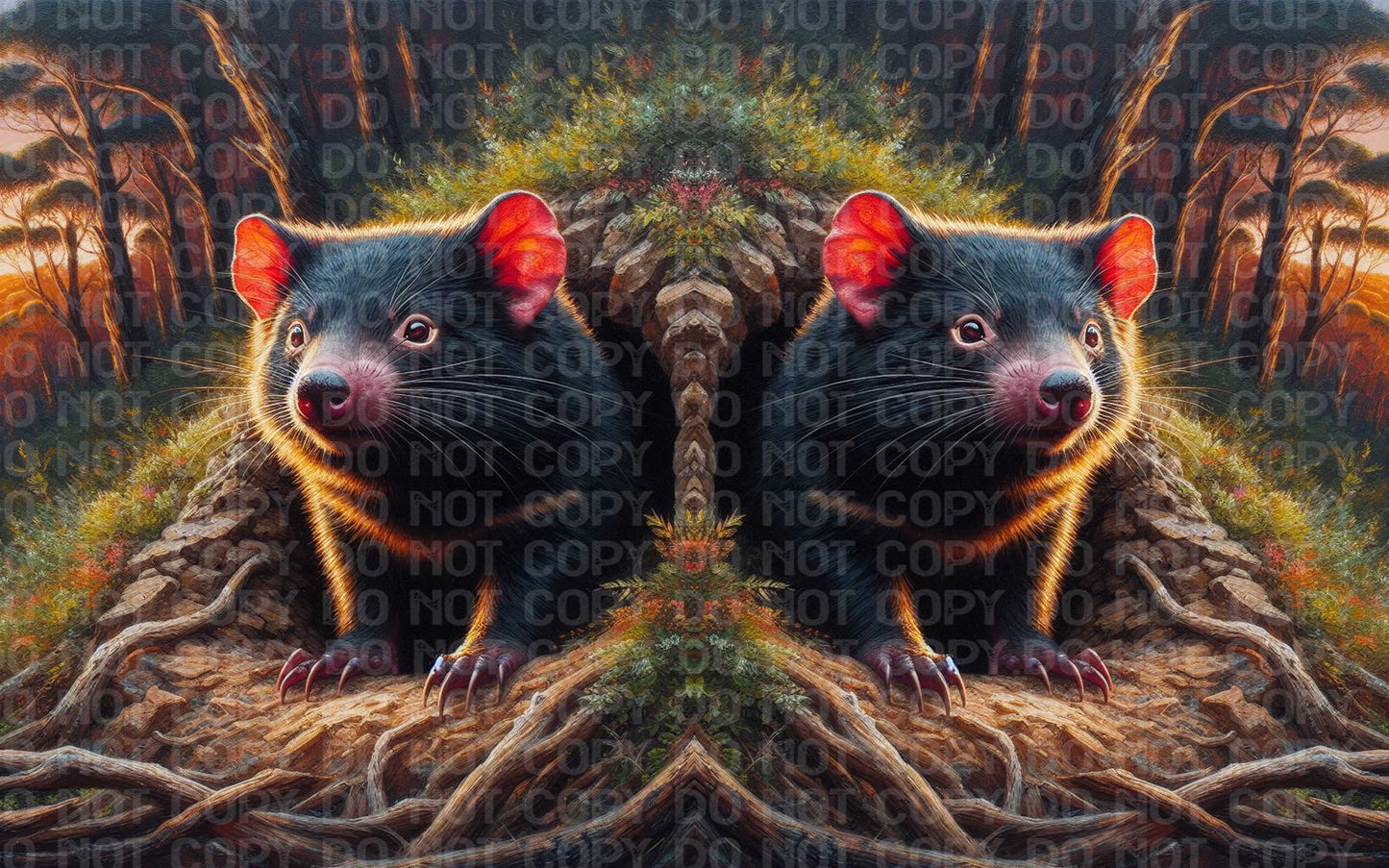 Tasmanian Devil Burrow 2