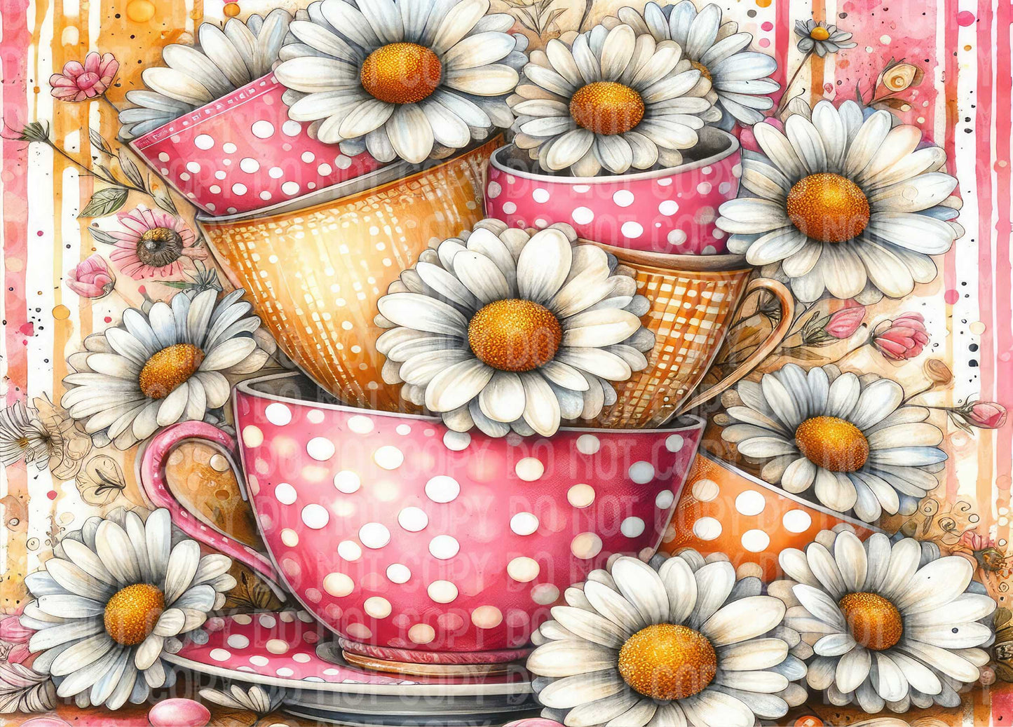 Teacups Pink