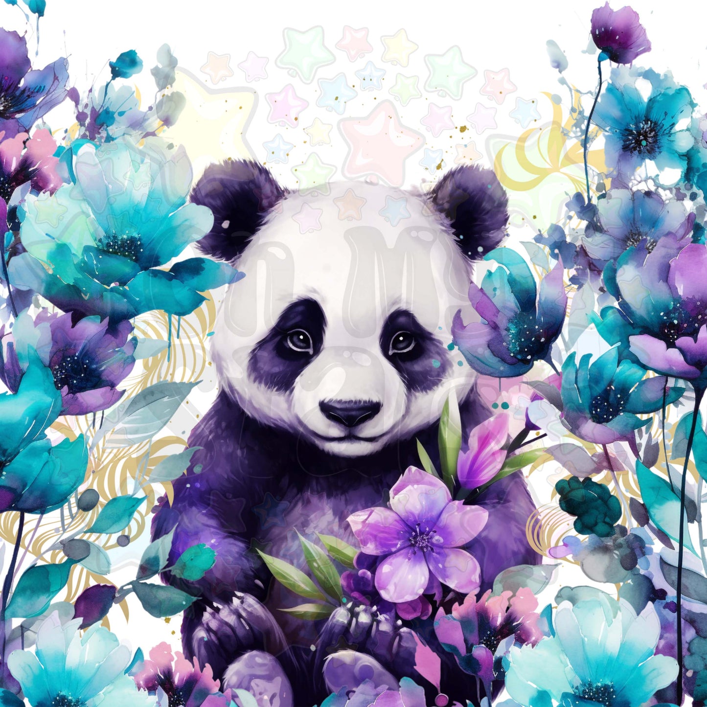 Watercolour Panda
