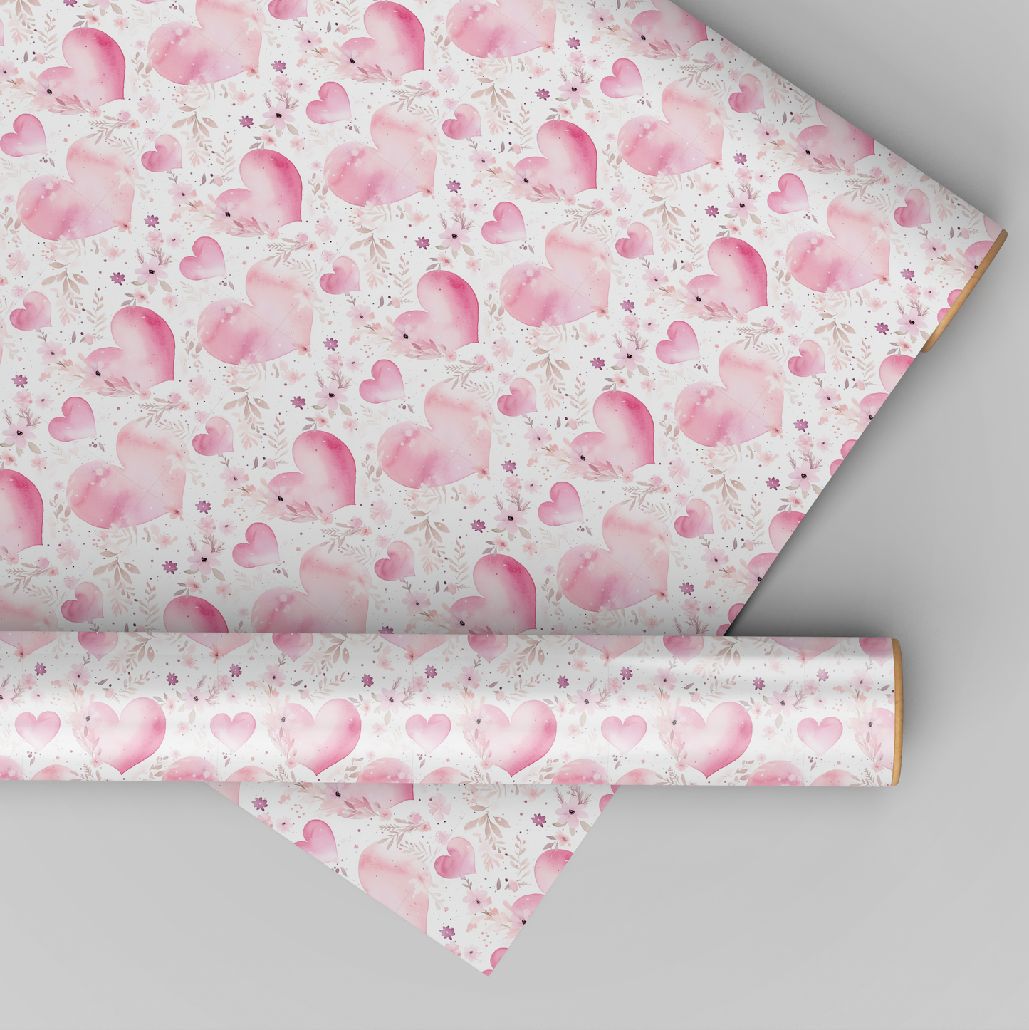 Watercolour Hearts