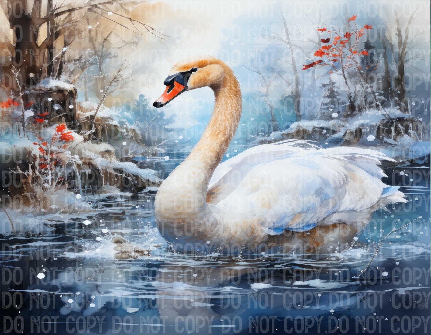 White Swan Lake