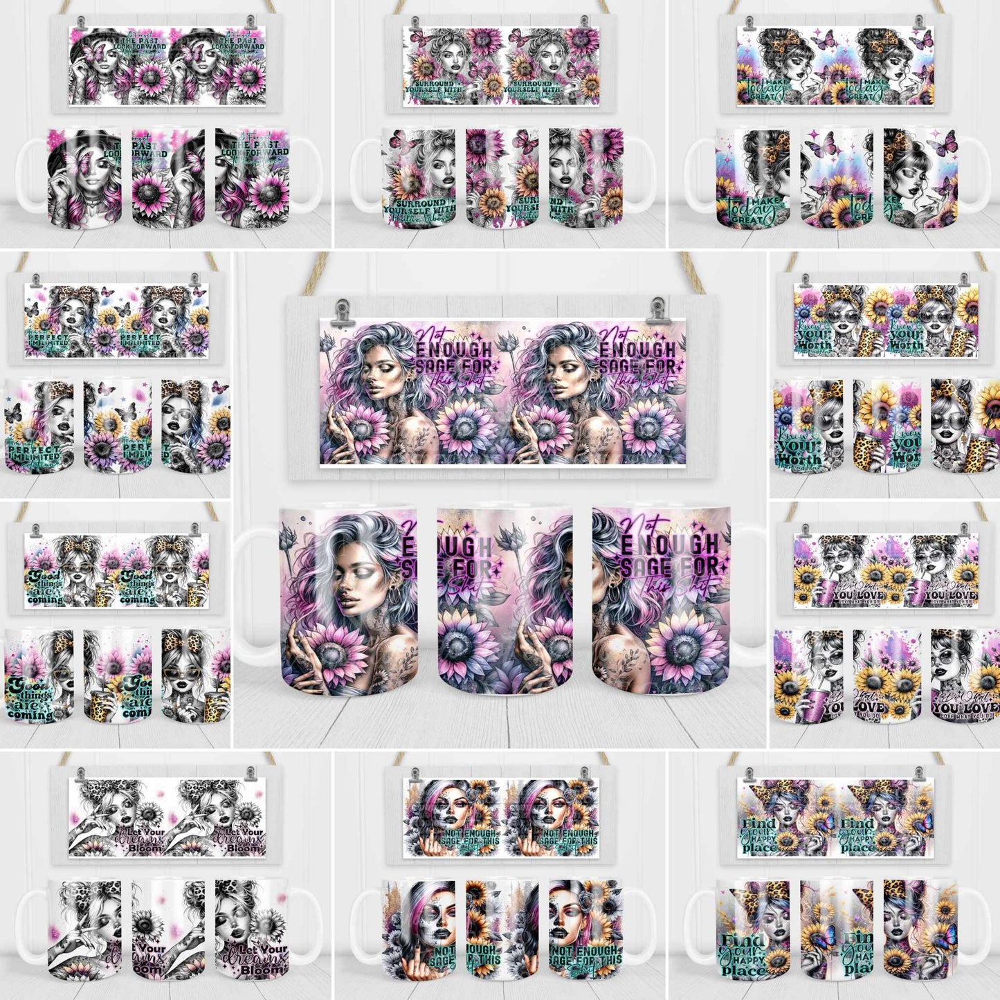 Daily Affirmations 11 Wrap Bundle 1