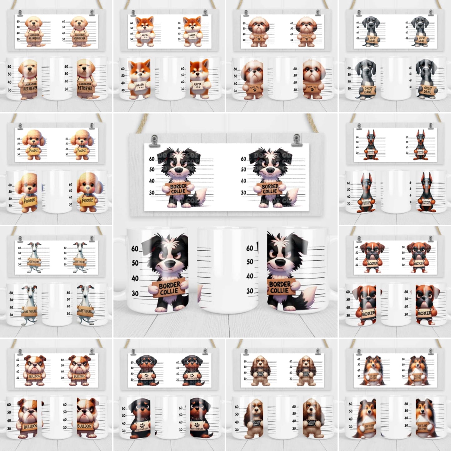Bad Pups 12 Mug Wrap Bundle 2