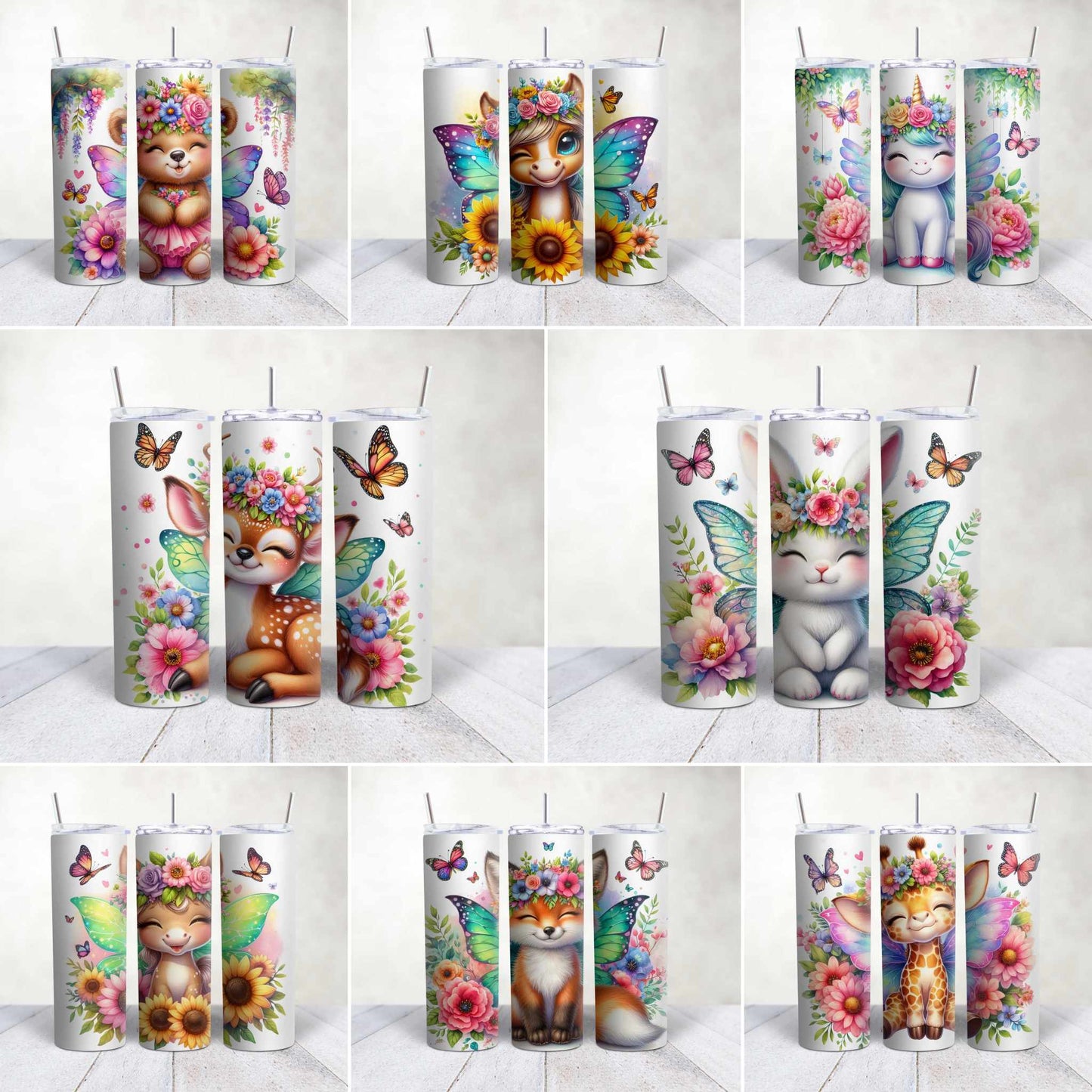 Fairy Animals Wrap Bundle 1