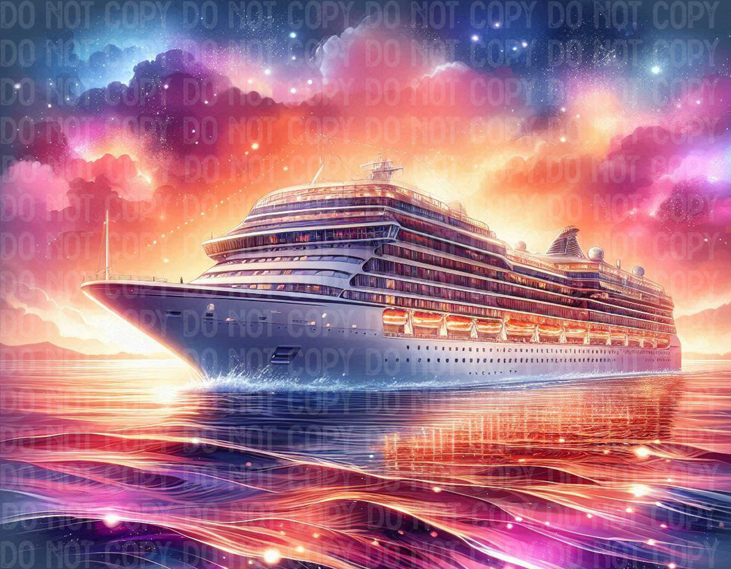 Cruise Close Sunset