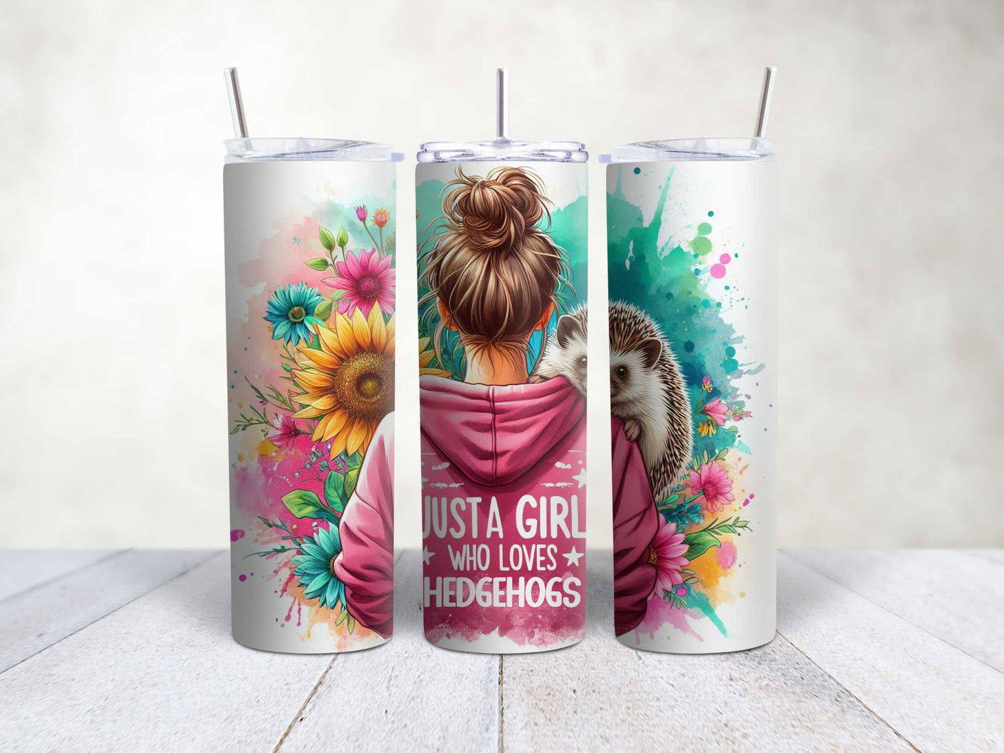 Girl Who Loves Hedgehogs
