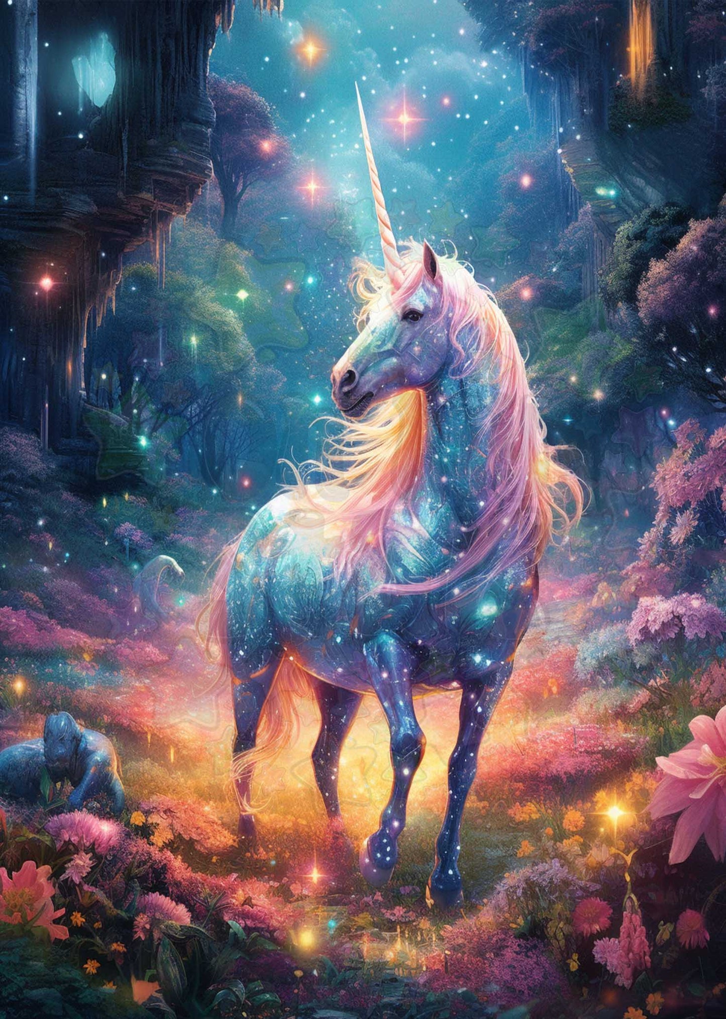 Unicorn Glowing