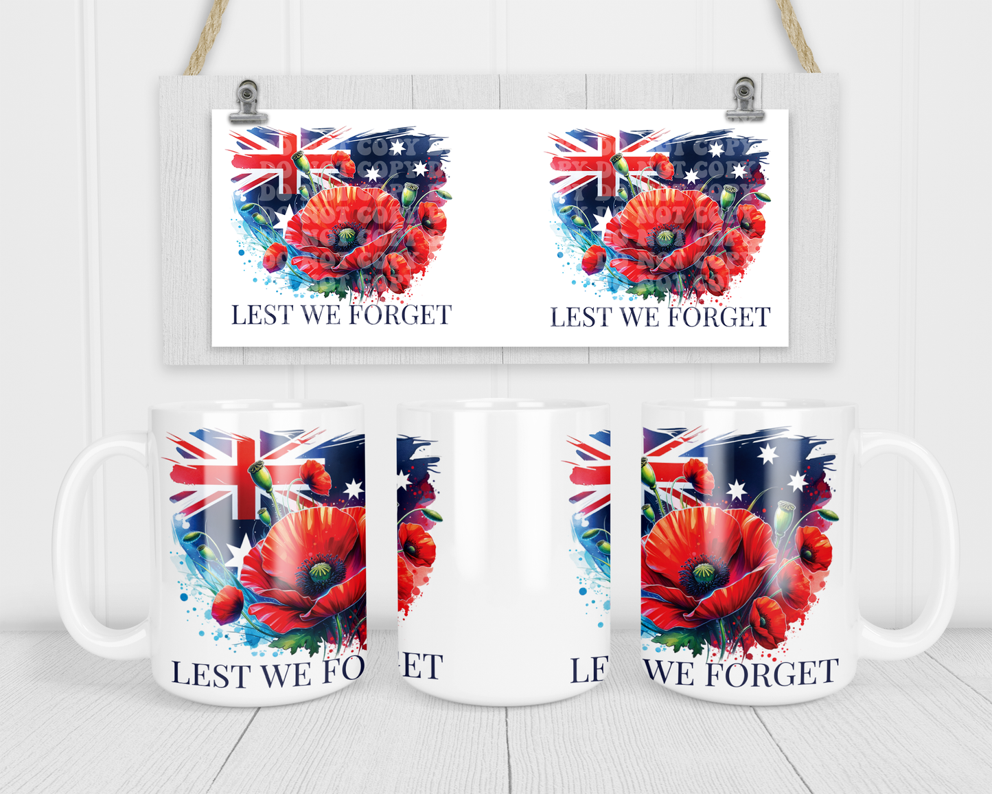 Lest We Forget Mug