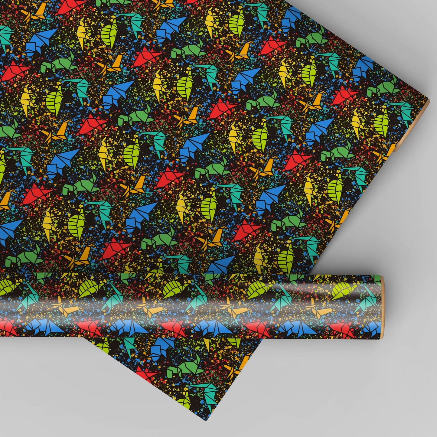 Dino Origami Black