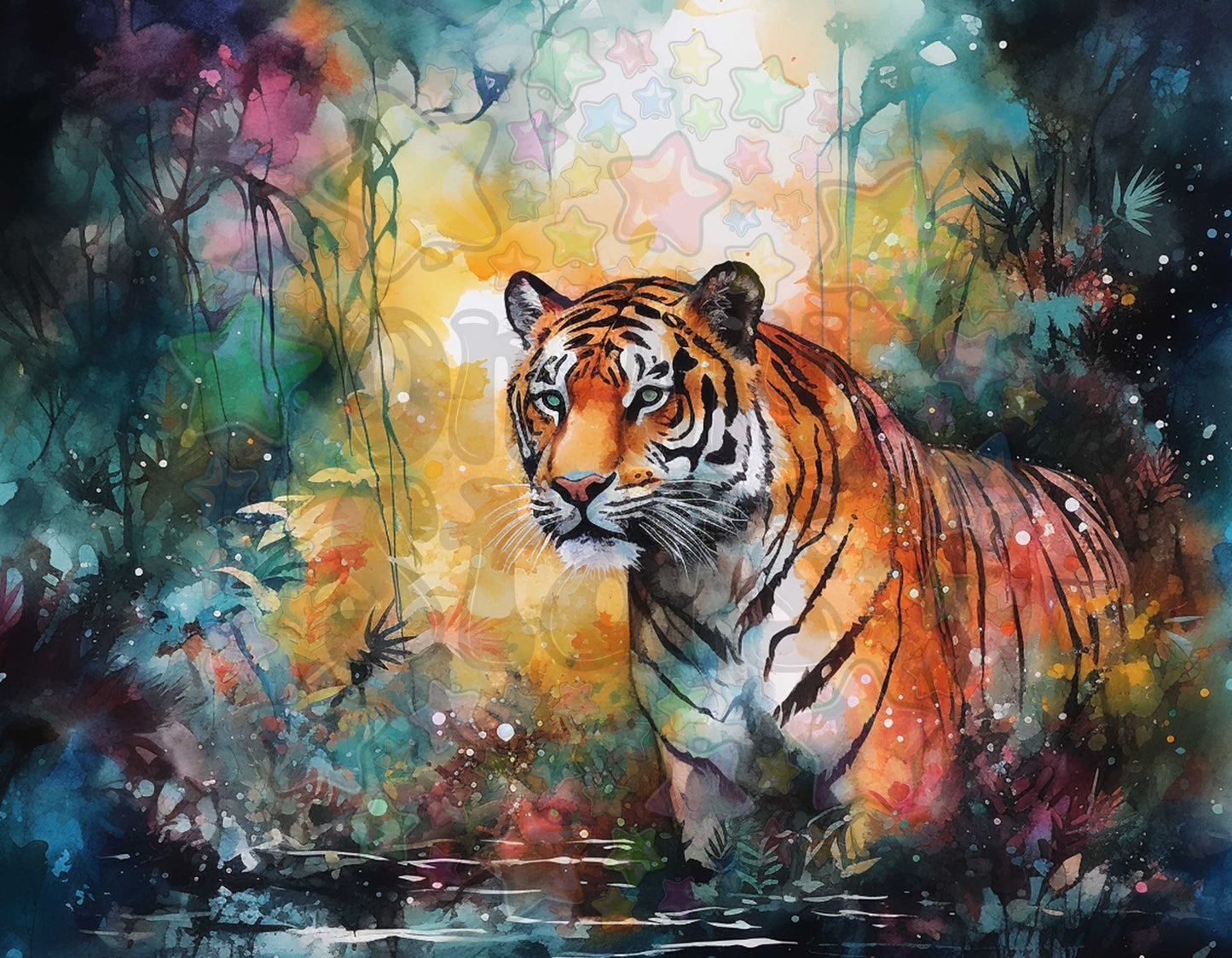 Tiger in Water