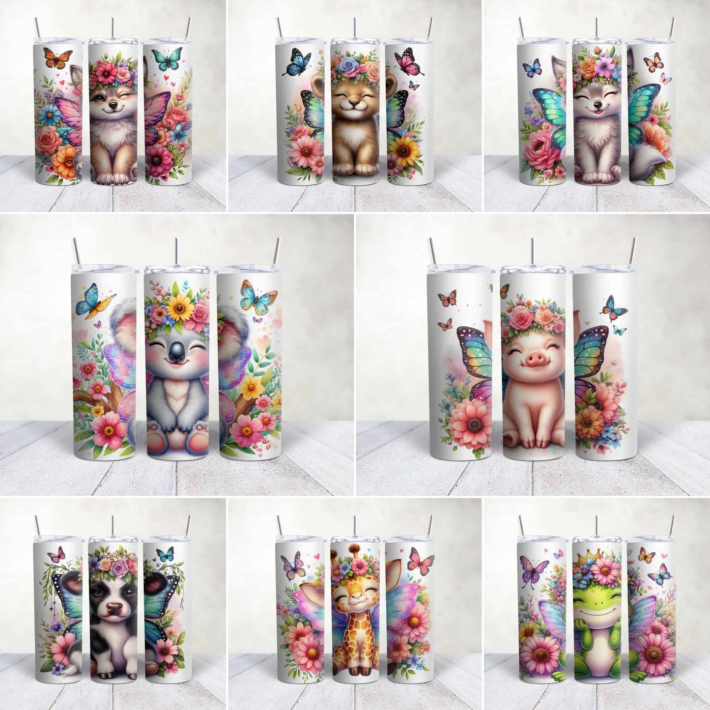 Fairy Animals Wrap Bundle 2
