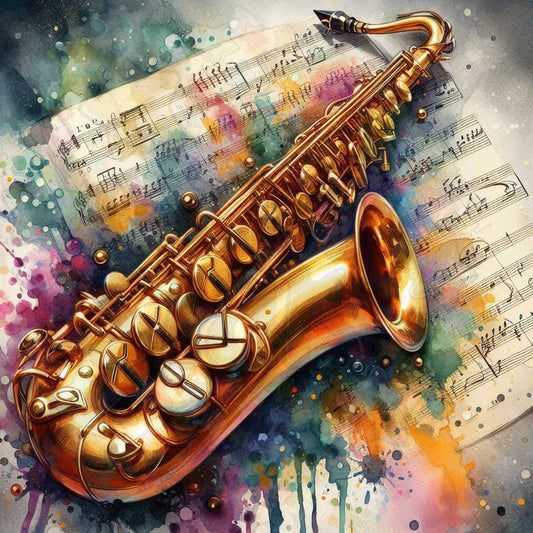 Saxophone Dark Green