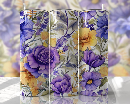 Purple & Yellow Flowers