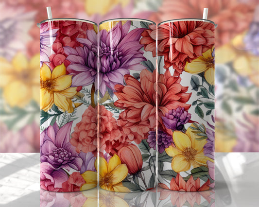 Reds & Yellow Flowers