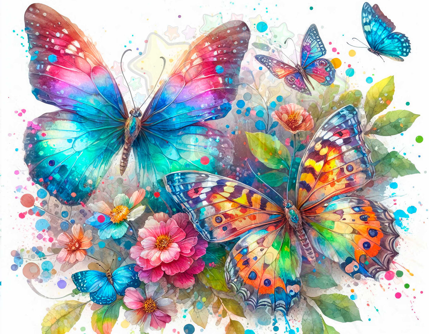 2 Butterflies