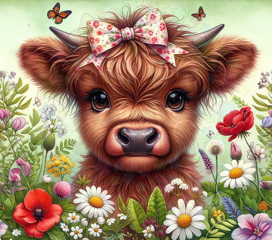 Poppies and Daisies Highland