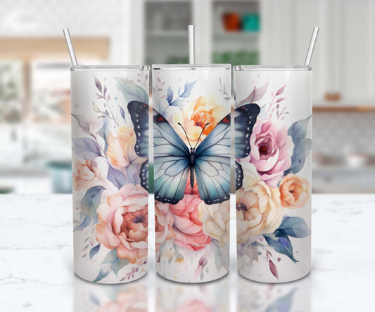 Dark Blue Butterfly Flowers