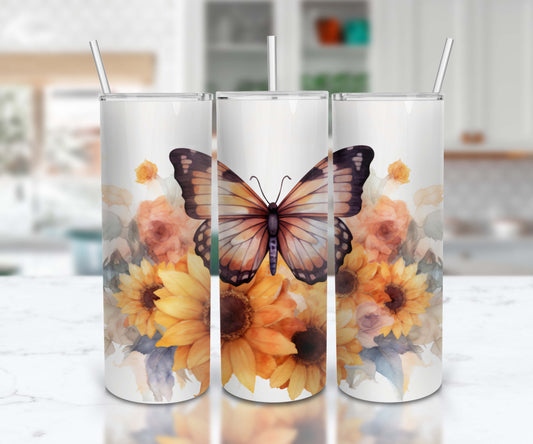 Butterfly Sunflowers