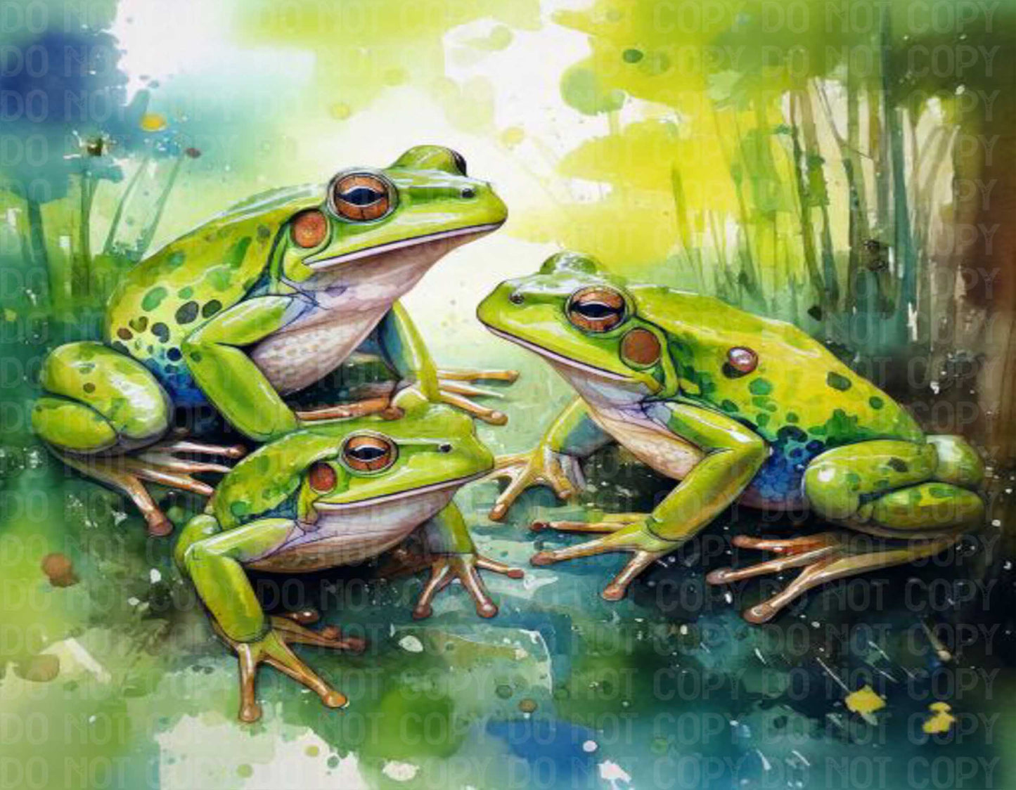 3 Frogs