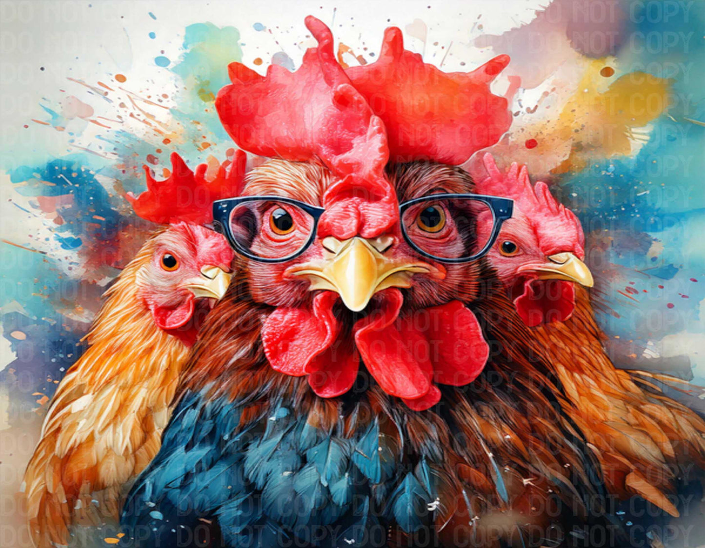 3 Roosters