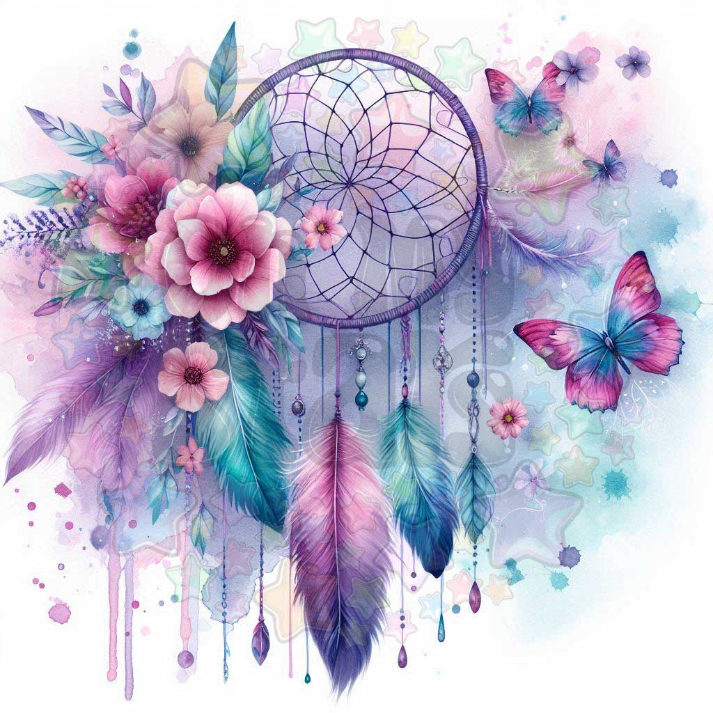 Dream Catcher White BG