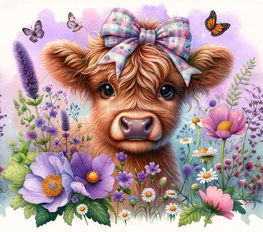 Purple and Pink Highland