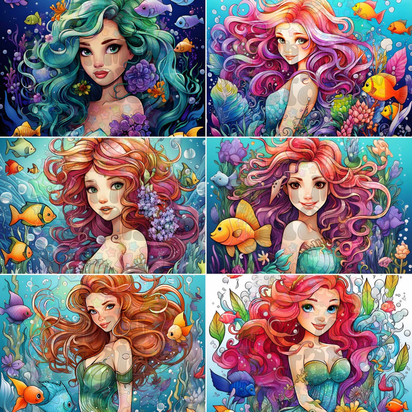 Mermaid Panel Pack