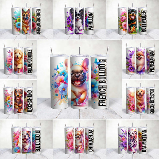 Dog Breed 11 Tumbler or Mug Wrap 2