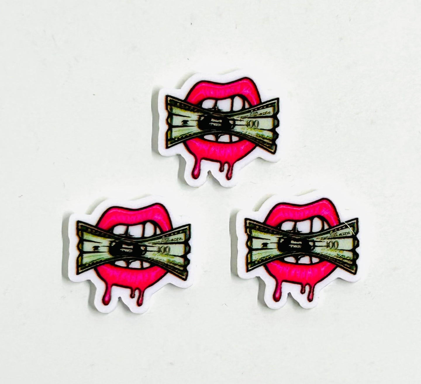 Cash Lips Studs