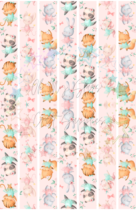 Animal Ballerina Fobs