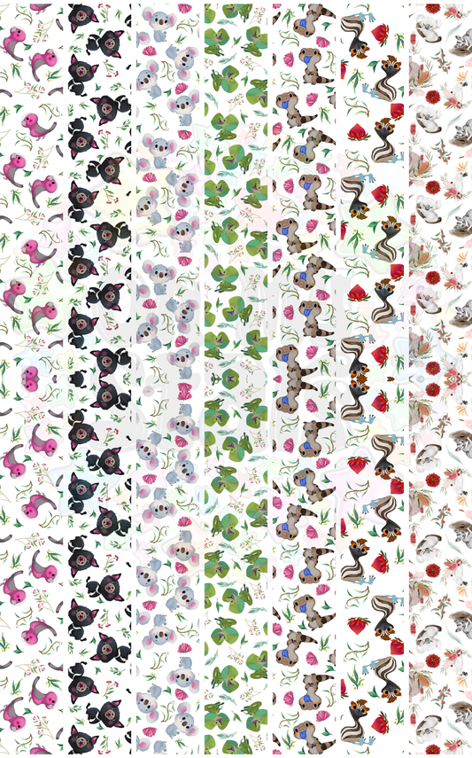 Aussie Animal Key Fobs