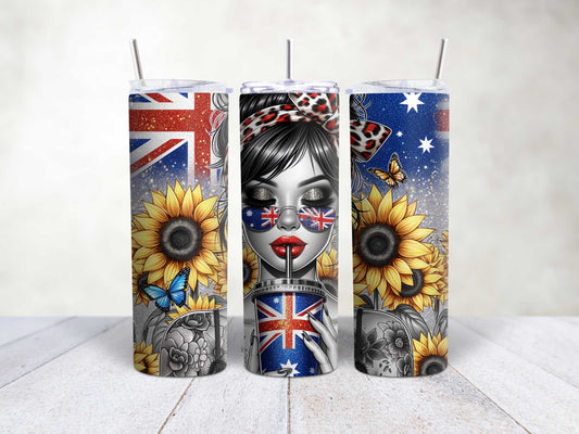 Aussie Girl Looking Down