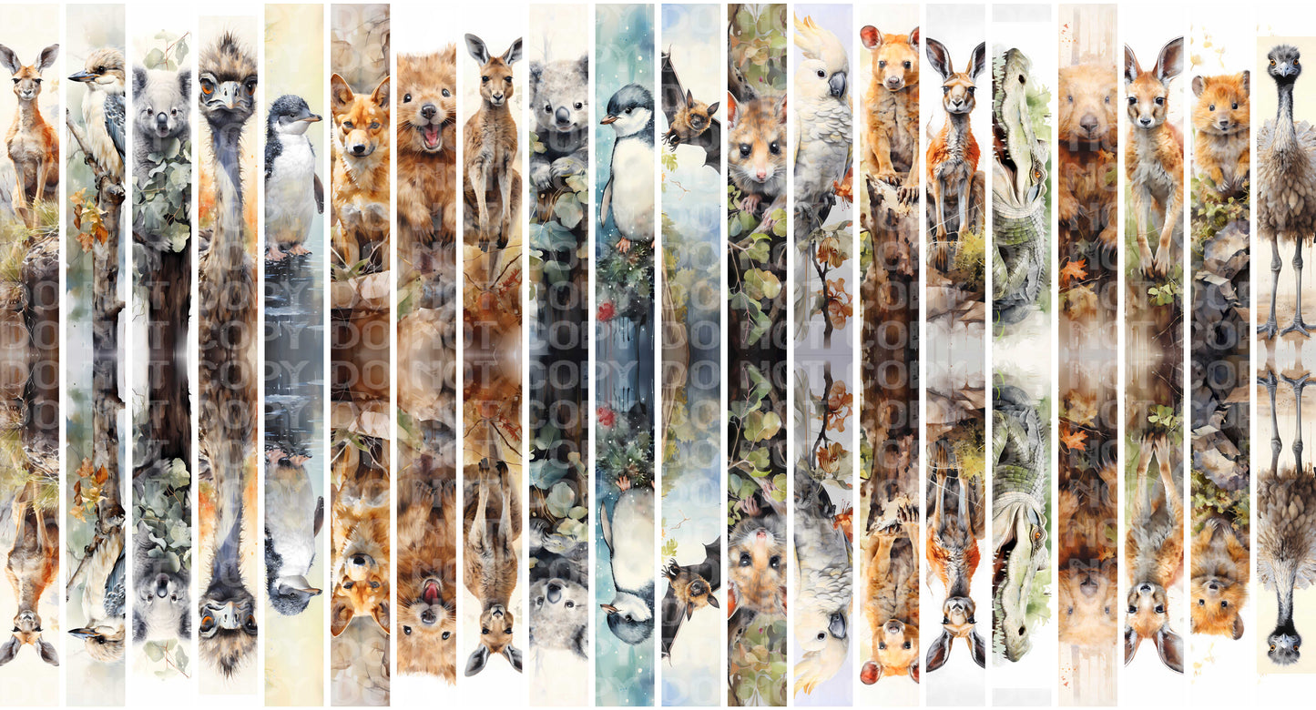 Large Aussie Animal Keyfob Collection