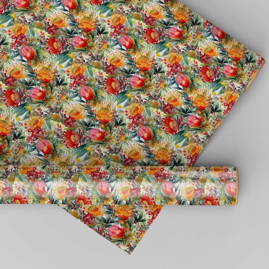 Australian Red Floral