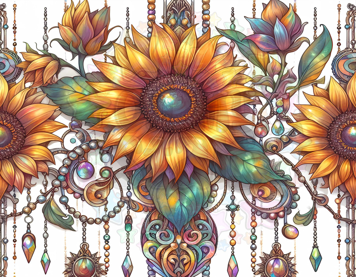 Boho Sunflowers