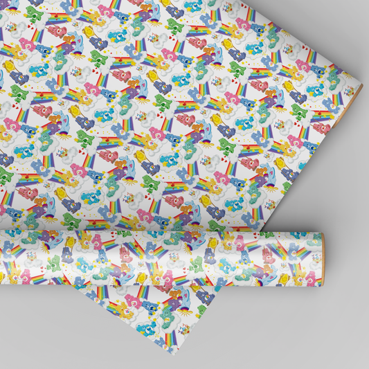 Rainbow Bears White BG