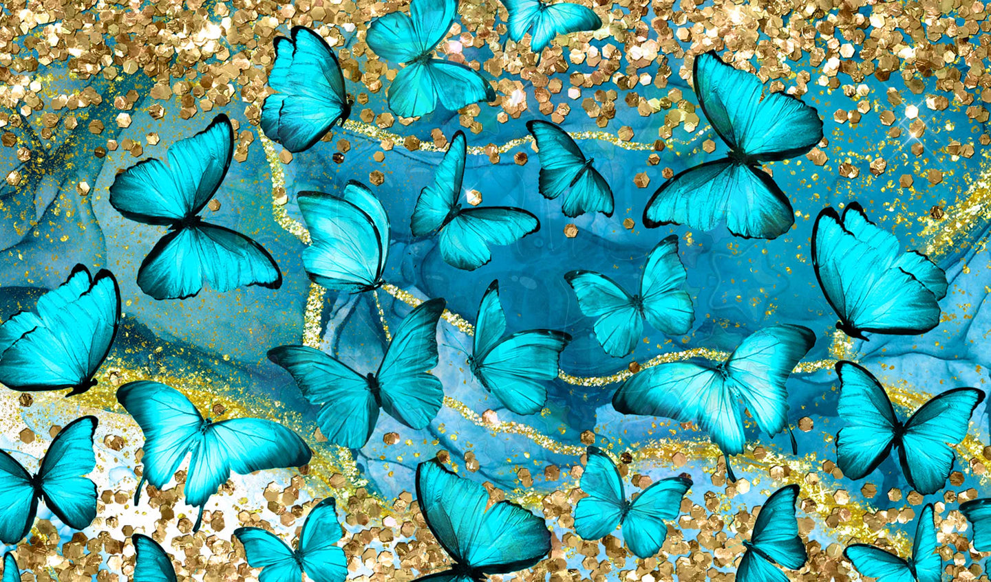 Blue Butterflies