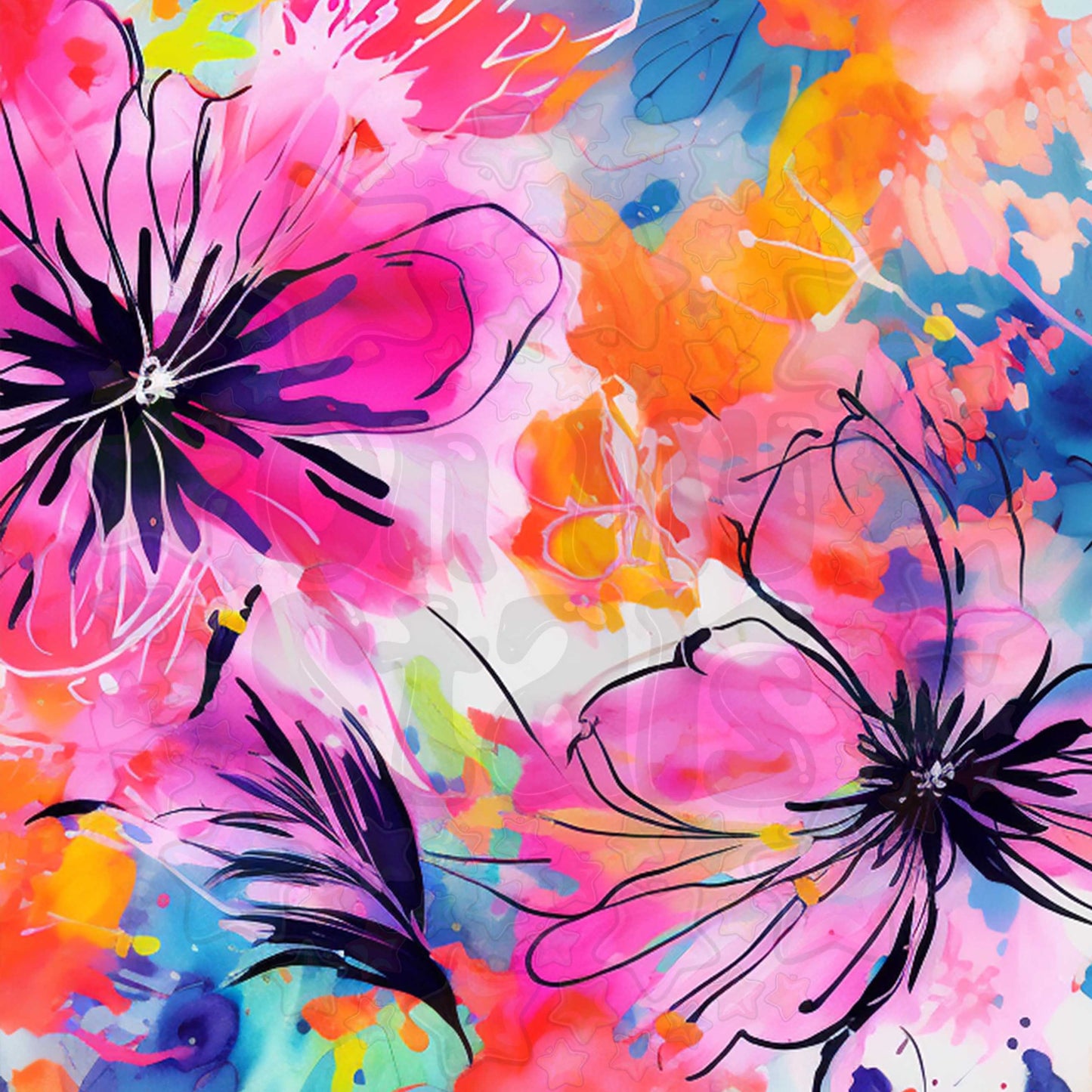 Bright Pink Flowers