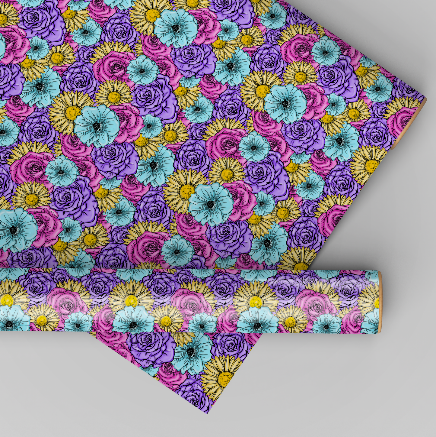 Mixed Bright Flowers