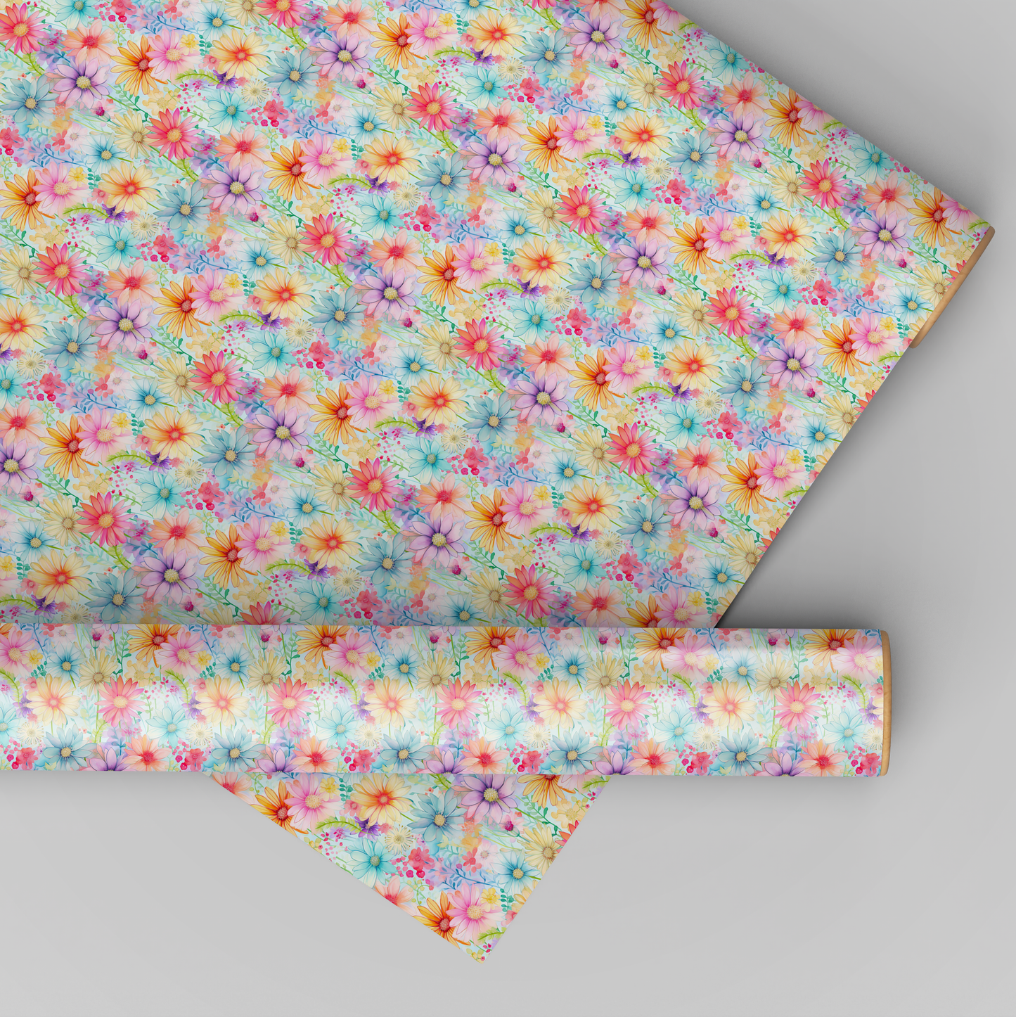 Bright Pastel Flowers