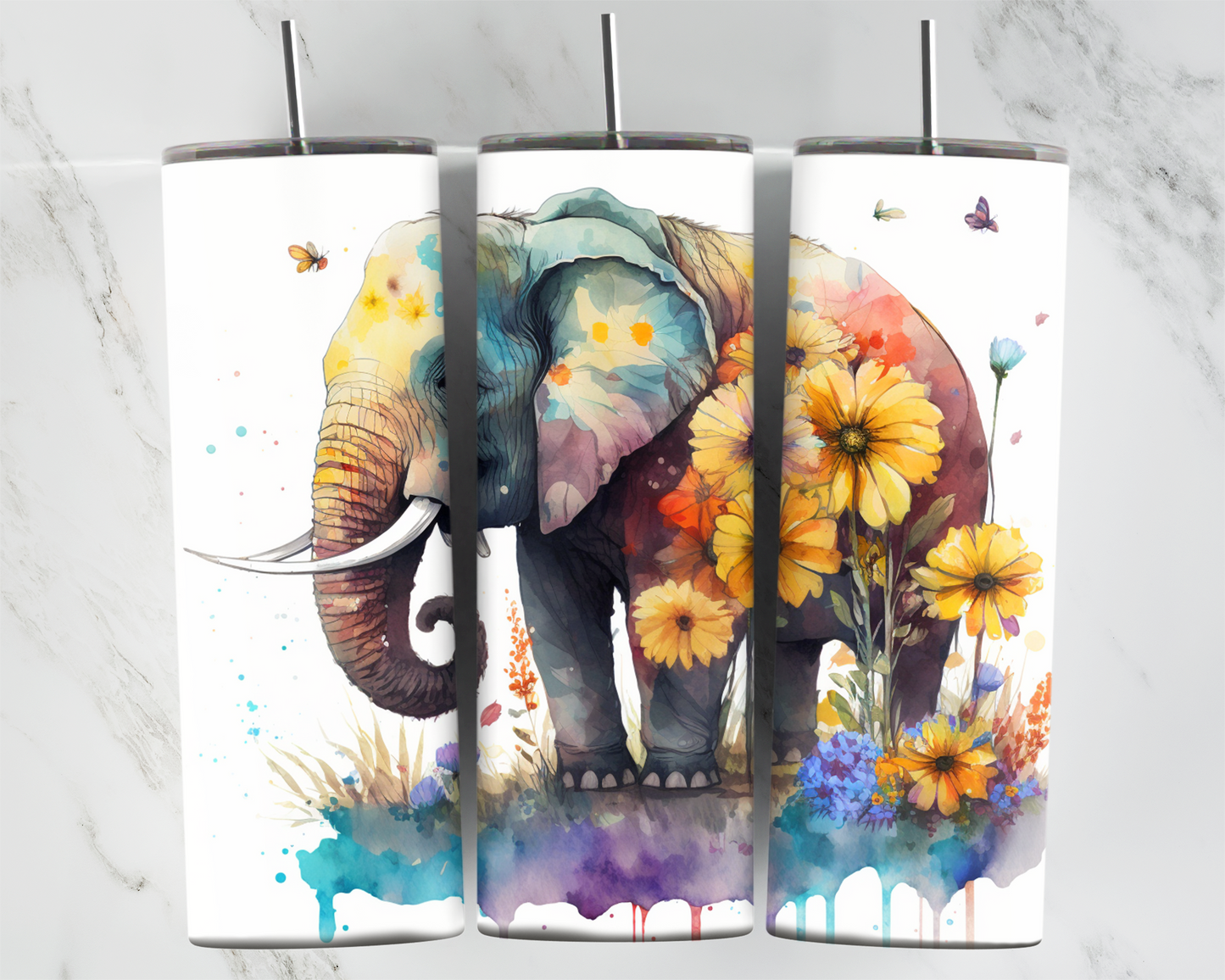 Watercolour Elephant