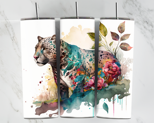 Watercolour Leopard
