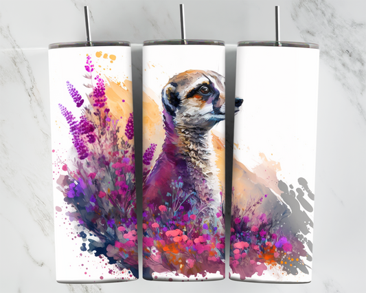 Watercolour Meerkat