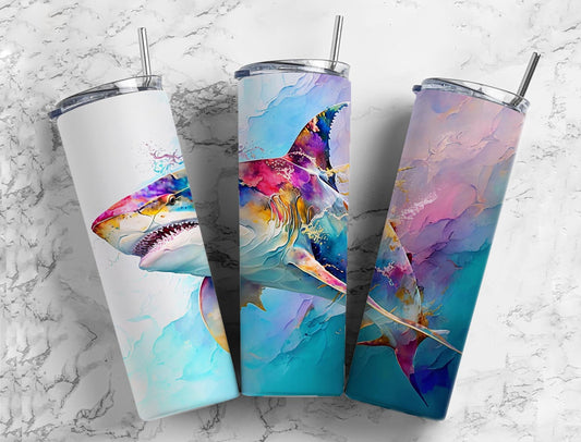 Rainbow Splash Shark