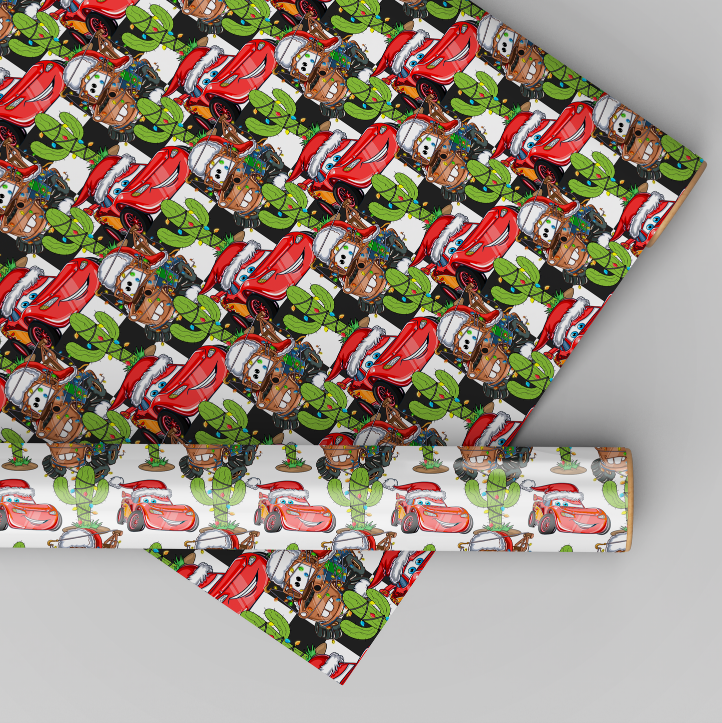 Cars Cactus Xmas