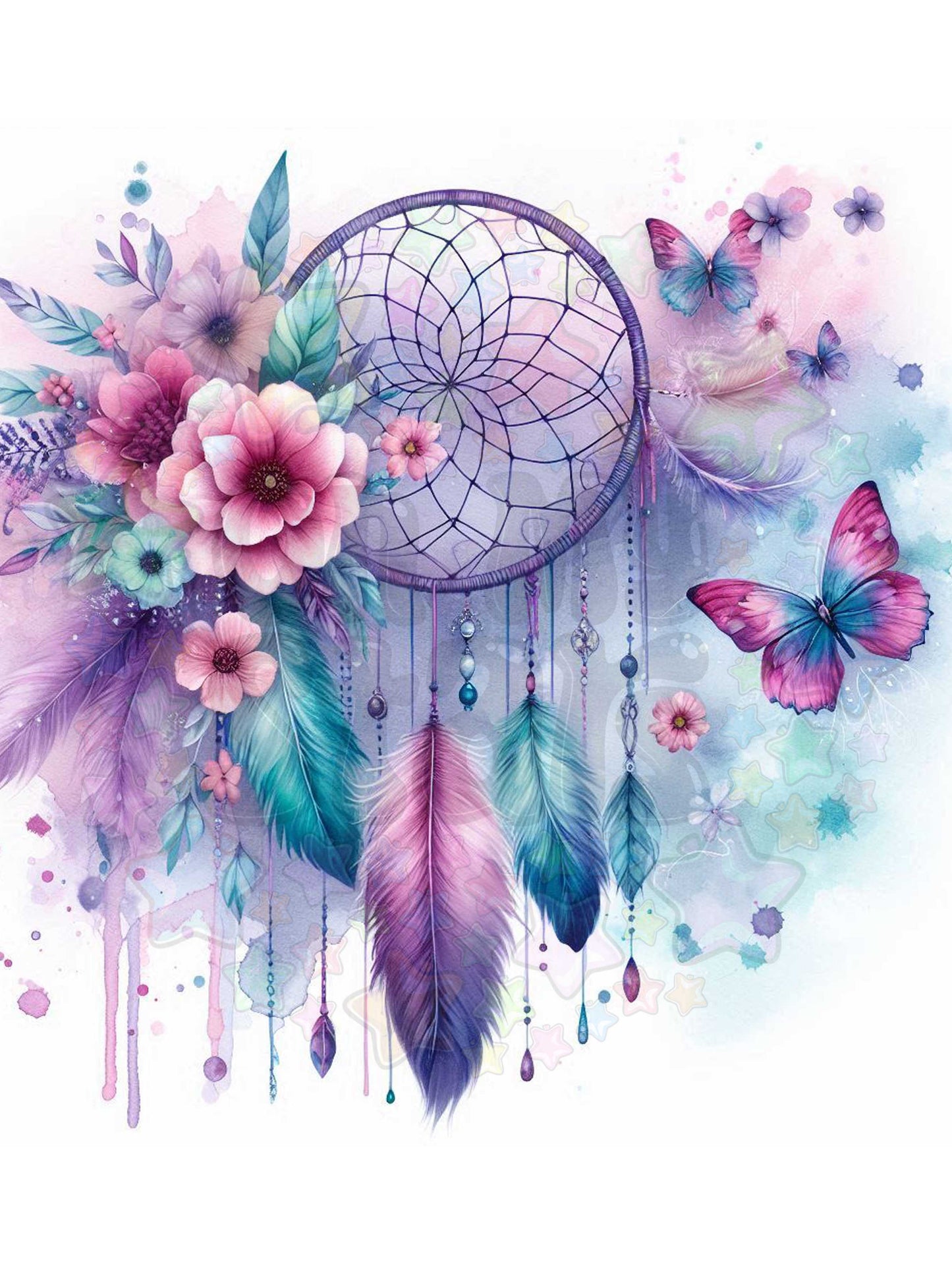 Dream Catcher White BG