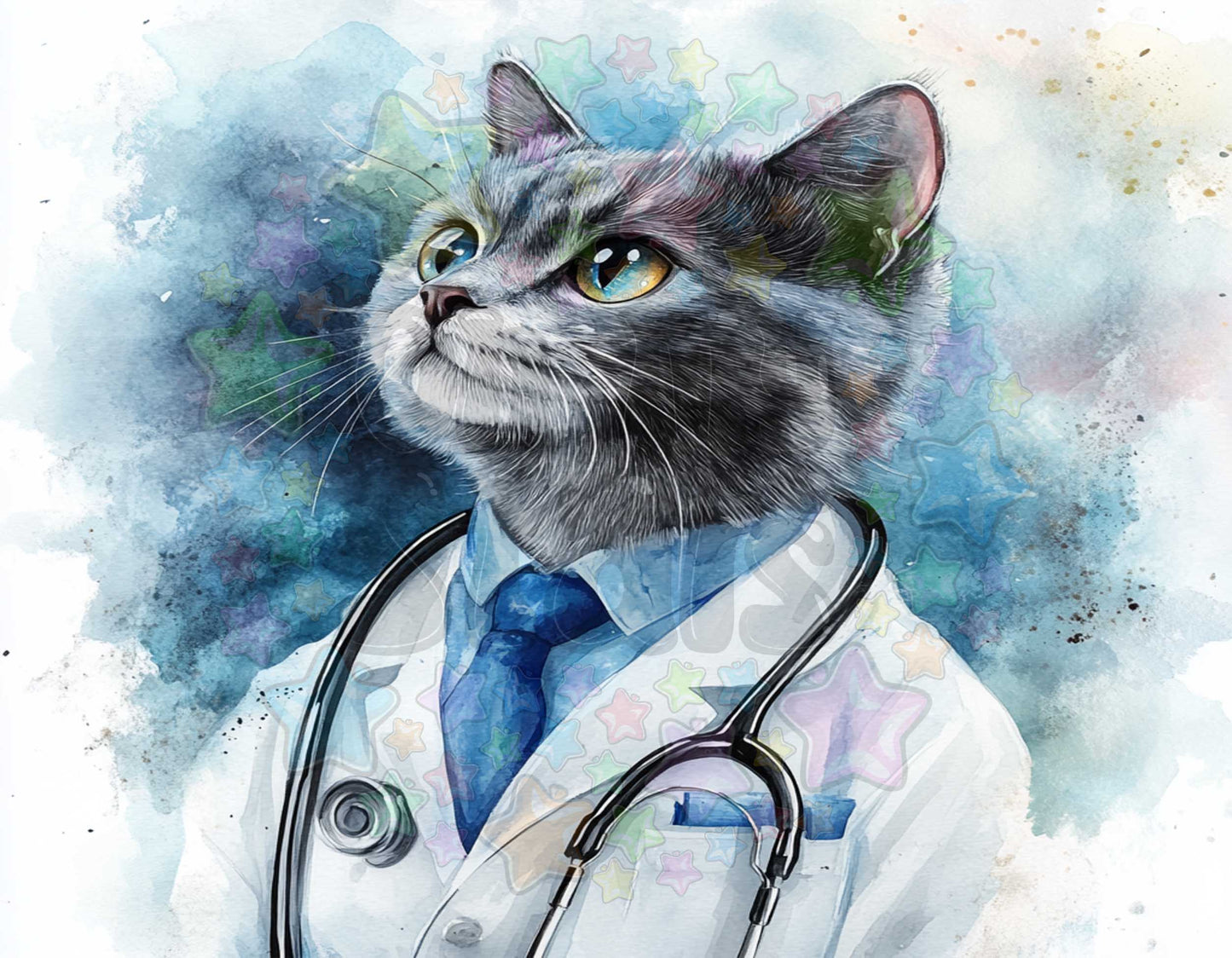 Dr Grey Cat