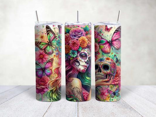 Colourful Sugar Skull